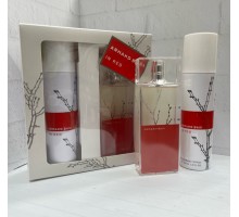 Подарочный набор женский парфюм 100 мл + дезодорант 150 мл Armand Basi in Red