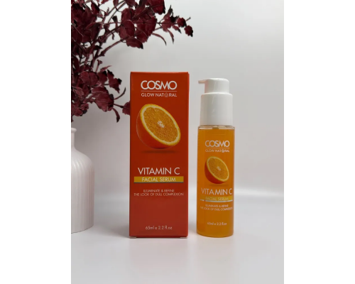 Косметический набор для ухода за лицом с витамином С 4 в 1 Cosmo Glow Natural Vitamin C