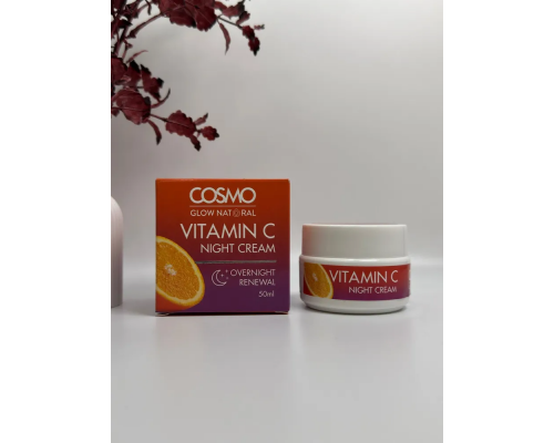 Косметический набор для ухода за лицом с витамином С 4 в 1 Cosmo Glow Natural Vitamin C