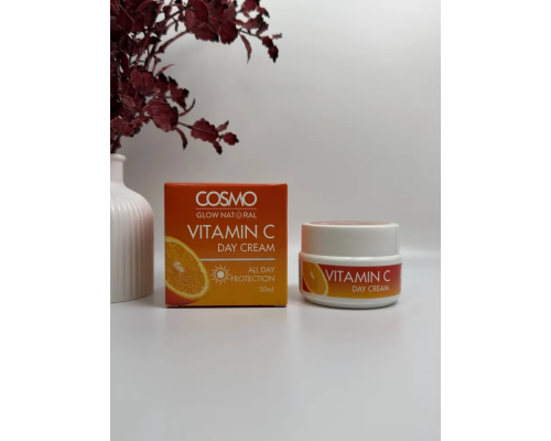 Косметический набор для ухода за лицом с витамином С 4 в 1 Cosmo Glow Natural Vitamin C