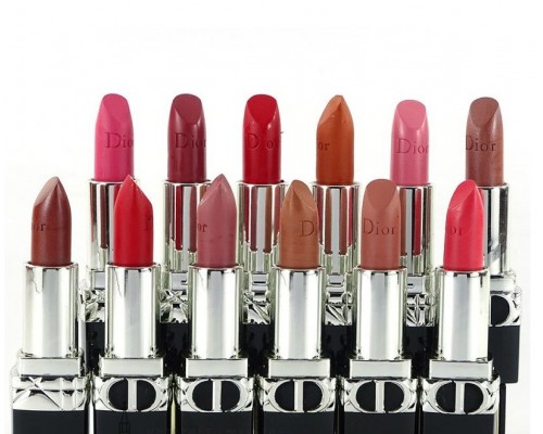 Комплект из 12 помад  Dior Rouge Dior Couture Colour Lipstick Comfort & Wear