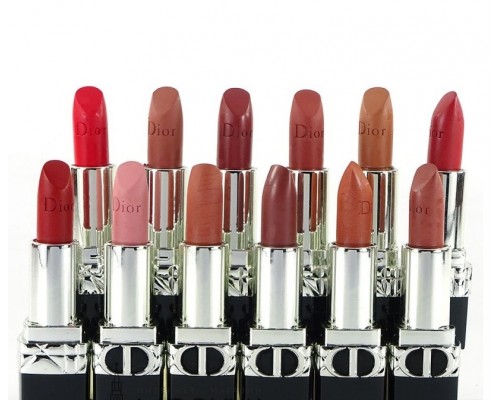 Комплект из 12 помад  Dior Rouge Dior Couture Colour Lipstick Comfort & Wear