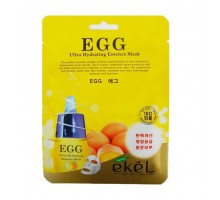 EKEL Маска  для лица с экстрактом яичного желтка Egg Ultra Hydrating Essence Mask