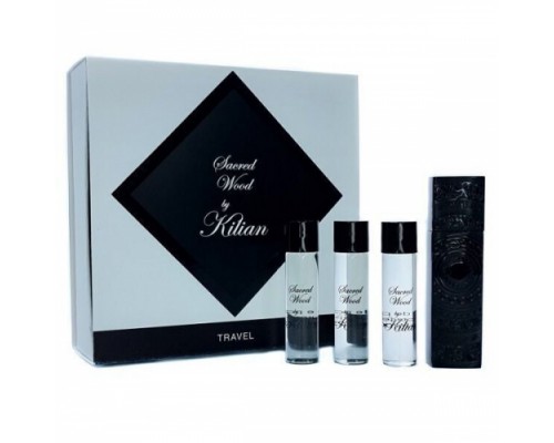 Подарочный набор  унисекс парфюма Kilian Sacred Wood 4 аромата х7,5 ml