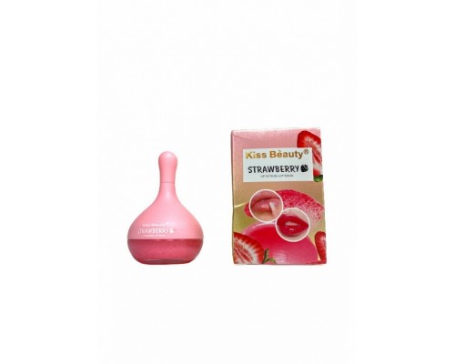Kiss Beauty Strawberry lip scrub+lip mask Скраб маска для губ с экстрактом клубники