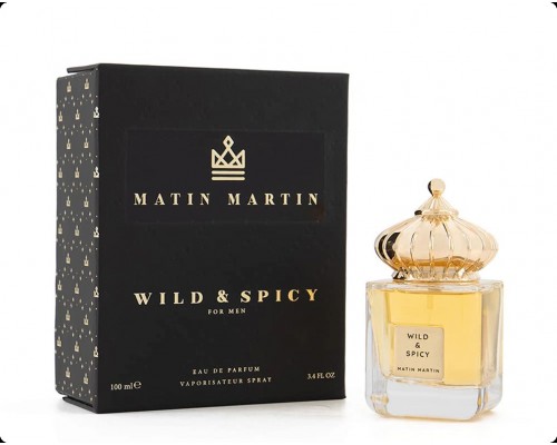 Мужская парфюмерная вода Matin Martin Wild & Spicy, 100 мл