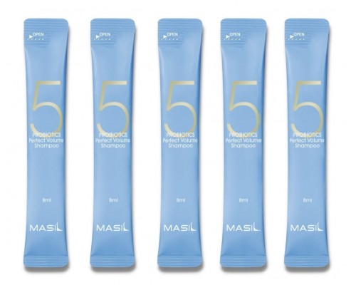 Комплект из 5 штук Шампуней  с пробиотиками для гладкости и объема волос Masil 5 Probiotics Perfect Volume Shampoo