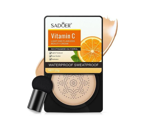 Кушон со спонжем Sadoer Vitamin C