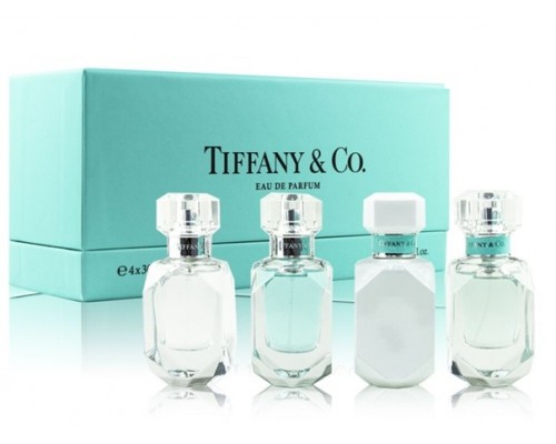 Подарочный набор женского парфюма TIFFANY 4 штуки по 30 мл
