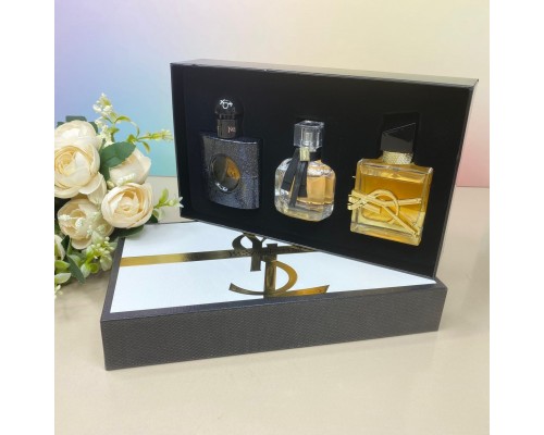 Подарочный парфюмерный набор для женщин Yves Saint Laurent, 3 аромата по 30 ml