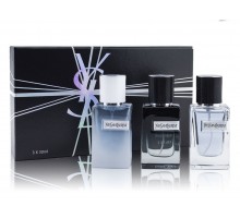 Подарочный парфюмерный набор для мужчин Yves Saint Laurent Y 3 аромата по  30 ml