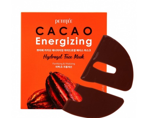 Разглаживающая гидрогелевая маска для лица с экстрактом какао