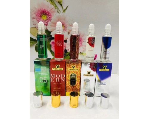 Подарочный набор из 5 парфюмов масляных духов по 10 мл