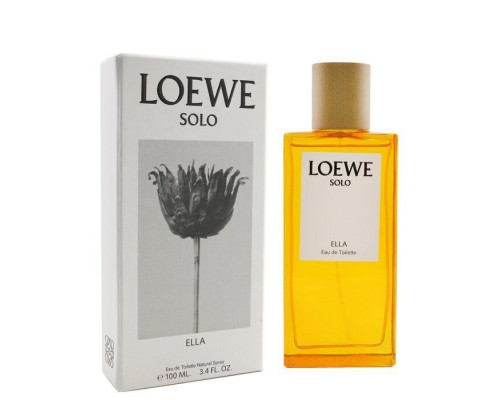 Loewe Женская парфюмерная вода  SOLO ELLA , 100 мл