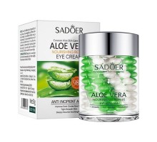 Увлажняющий крем для кожи вокруг глаз с экстрактом алоэ Sadoer Aloe Vera Nourishing Repair Eye Cream 