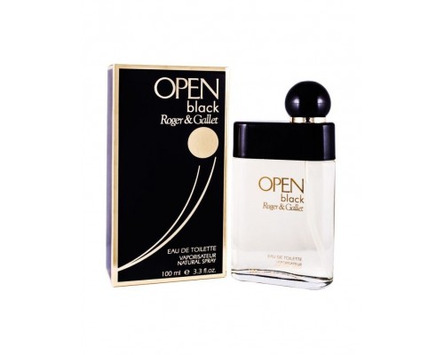 Roger & Gallet Мужская парфюмерная вода Open Black ,100 мл