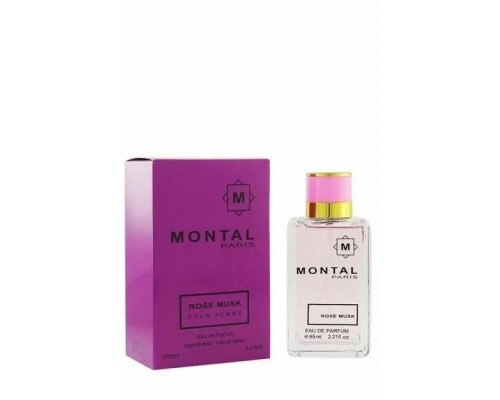 Uniflame  Вода парфюмерная унисекс Montal Rose Musk Pour Femme   ,  65 мл
