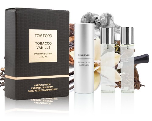 Tom Ford  Парфюмерная вода унисекс Tobacco Vanille , 3х20ml