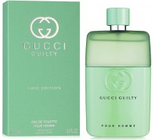 Gucci Guilty Мужская парфюмерная вода Love Edition Pour Homme, 90 мл 