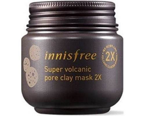 Innisfree Очищающая маска с вулканической золой Super Volcanic Pore Clay Mask 2X. 100 мл