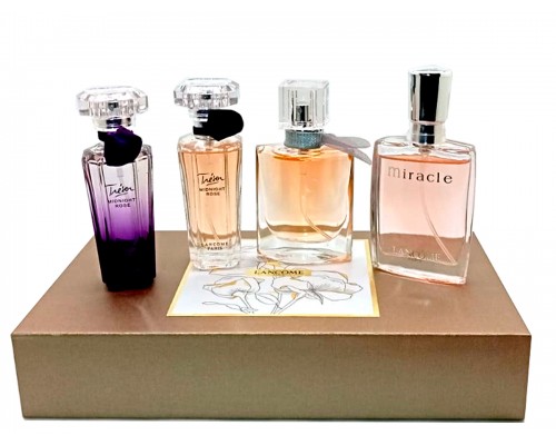 Парфюмерный набор Lancome La Collection De Parfums 4 в 1