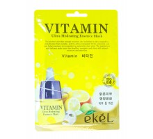 Ekel Тканевая маска для лица с витаминами , 25 МЛ