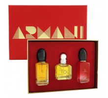 GIORGIO ARMANI Подарочный набор женского парфюма  3 аромата по 25 мл