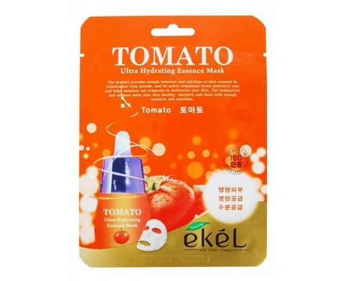Ekel Тканевая маска для лица с томатом  , 25 мл