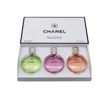Chanel Подарочный набор женских парфюмов Chance 3 аромата по 30 мл
