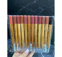 Комплект из 12 штук Толстых карандашей  для губ от Miss Tais