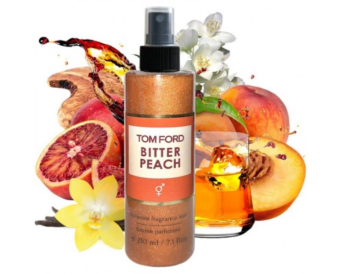 Парфюмированный спрей для тела с шиммером Tom Ford Bitter Peach