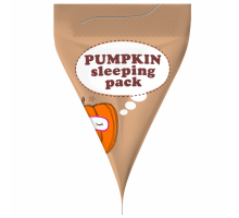 Ночная маска для лица в пирамидках Too Cool For School Pumpkin Sleeping Pack