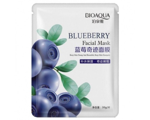 Маска для лица Bioaqua Blueberry Facial Mask