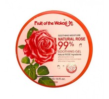 Гель для лица и  тела Fruit Of The Wokali Soothing Moisture Natural Rose 99%