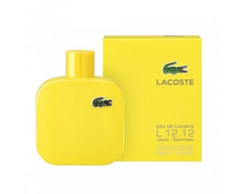 Туалетная вода Lacoste Eau De Lacostе L.12.12 Jaune Optimistic