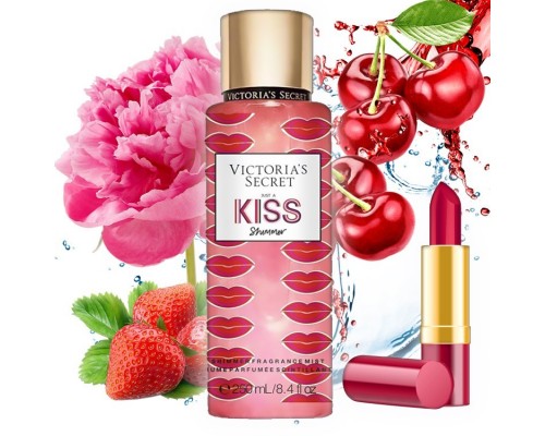 Парфюмированный спрей для тела Victorias Secret Just A Kiss Shimmer