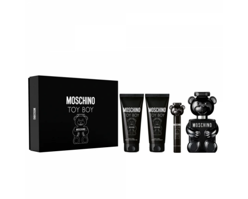 Подарочный парфюмерный набор Moschino Toy Boy 4 в 1