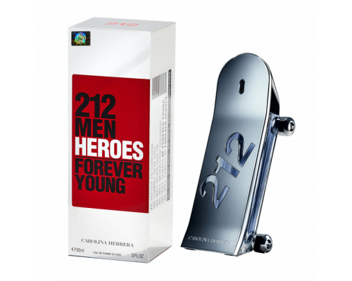 Туалетная вода Carolina Herrera 212 Men Heroes Forever Young мужская (Euro A-Plus качество люкс)