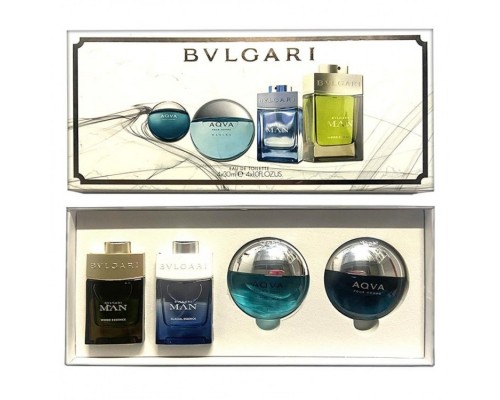 Парфюмерный набор Bvlgari Man 4 в 1