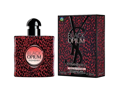 Парфюмерная вода Yves Saint Laurent Black Opium Christmas Collector женская (Euro)