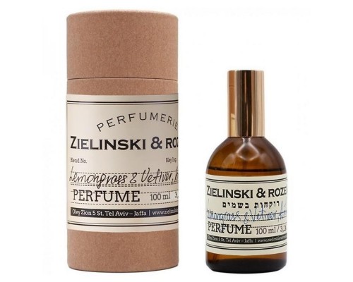 Парфюмерная вода Zilinski & Rosen Lemongrass & Vetiver, Amber унисекс 100 мл (Luxe)