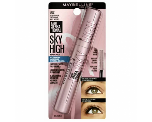 Тушь для ресниц Maybelline Lash Sensational Sky High чёрная