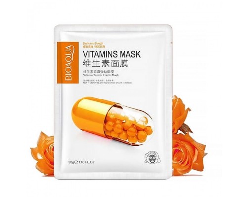 Маска для лица Bioaqua Vitamins Tender Elastic Mask