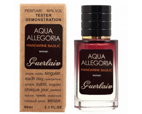 Guerlain Aqua Allegoria Mandarine Basilic тестер женский (60 мл) Lux