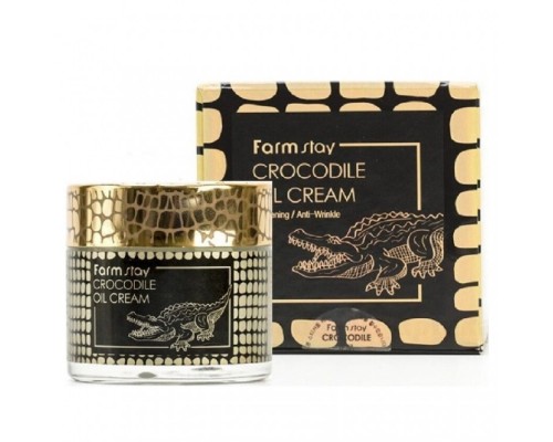 Крем для лица Farm Stay Crocodile Oil Cream