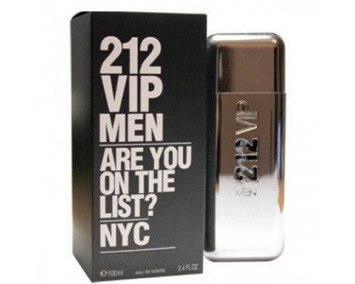 Туалетная вода Carolina Herrera 212 Vip Men мужская