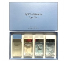Подарочный парфюмерный набор Dolce&Gabbana Light Blue Pour Femme 4 в 1