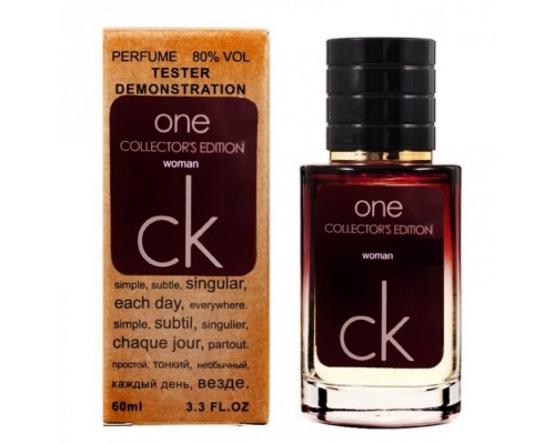 Calvin Klein CK One Collectors Edition тестер женский (60 мл) Lux