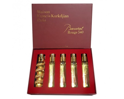 Подарочный парфюмерный набор Maison Francis Kurkdjian Baccarat Rouge 540 Extrait De Parfum унисекс 5 в 1