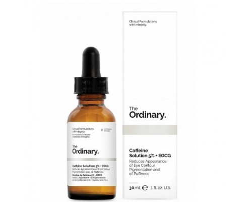 Сыворотка для ухода за кожей вокруг глаз The Ordinary Caffeine Solution 5% + EGCG